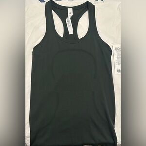 Swiftly Tech Racerback Tank - Rainforest Green